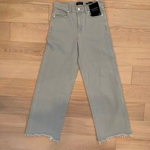 NWT banana Republic high rise wide leg denim in size 28